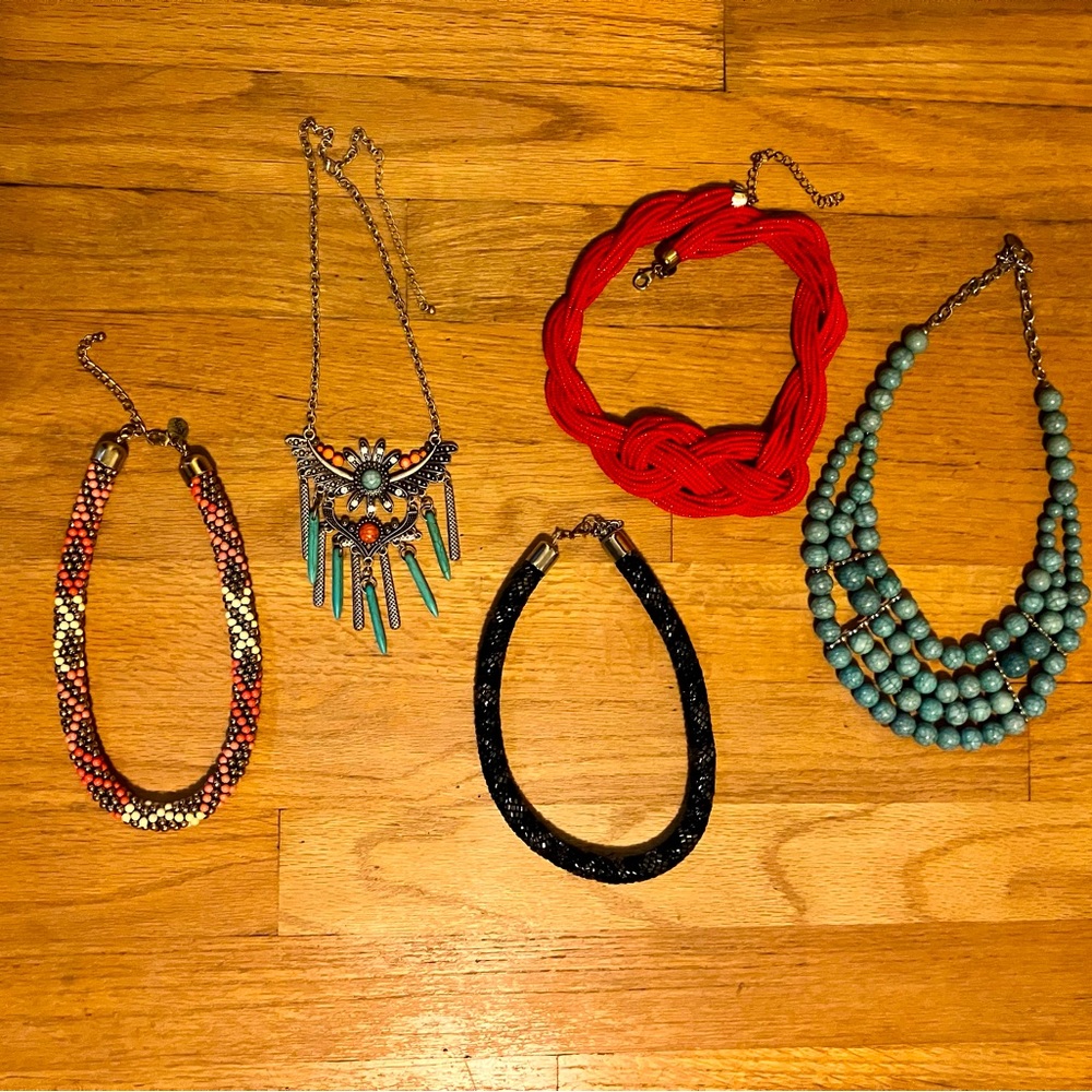 Choker necklaces